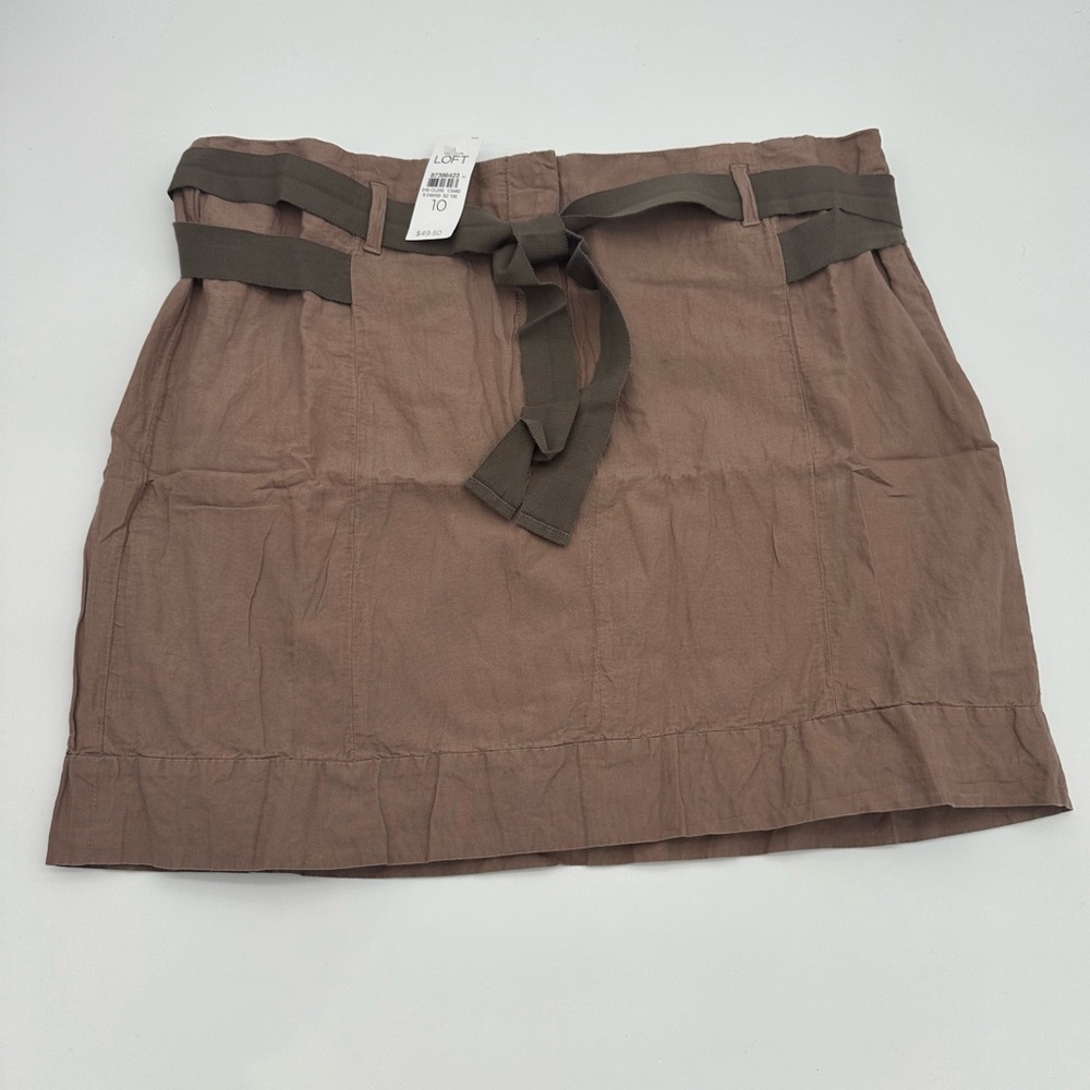 Ann Taylor LOFT cotton skirt - size 10